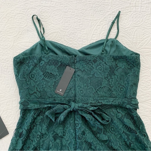 Lulus Everlasting Emotion Green Lace Mermaid Formal Maxi Dress‎ - Picture 7 of 8